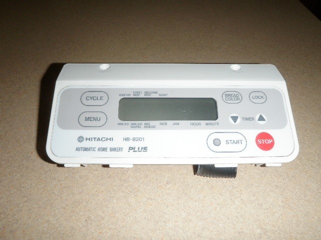 Hitachi Bread Machine Control Panel for Model HB-B201