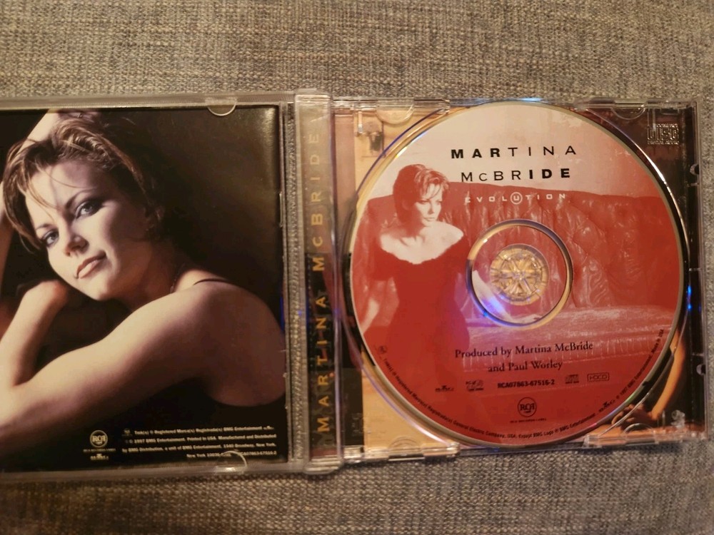 Autographed Martina McBride CD Evolution Signed