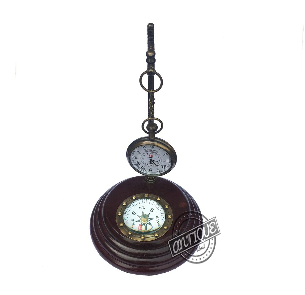 Christmas Beautiful Desktop Clock MANTEL sTUDY Table Clocks w/ NAVIGATION Com