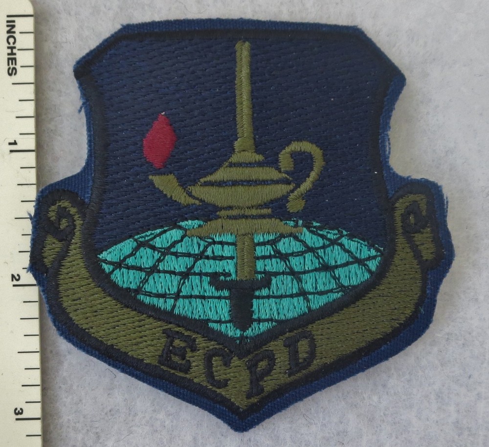 US AIR FORCE EAKER CENTER for PROFESSIONAL DEVELOPMENT ECPD PATCH Subdued USAF