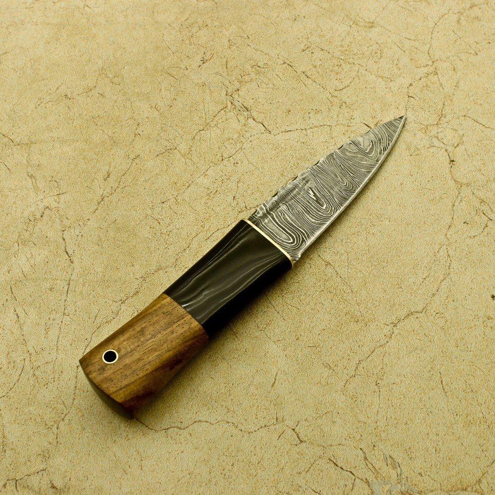 Celtic Scottish Dirk SGIAN DUBH DAGGER Bone Handle Knife.