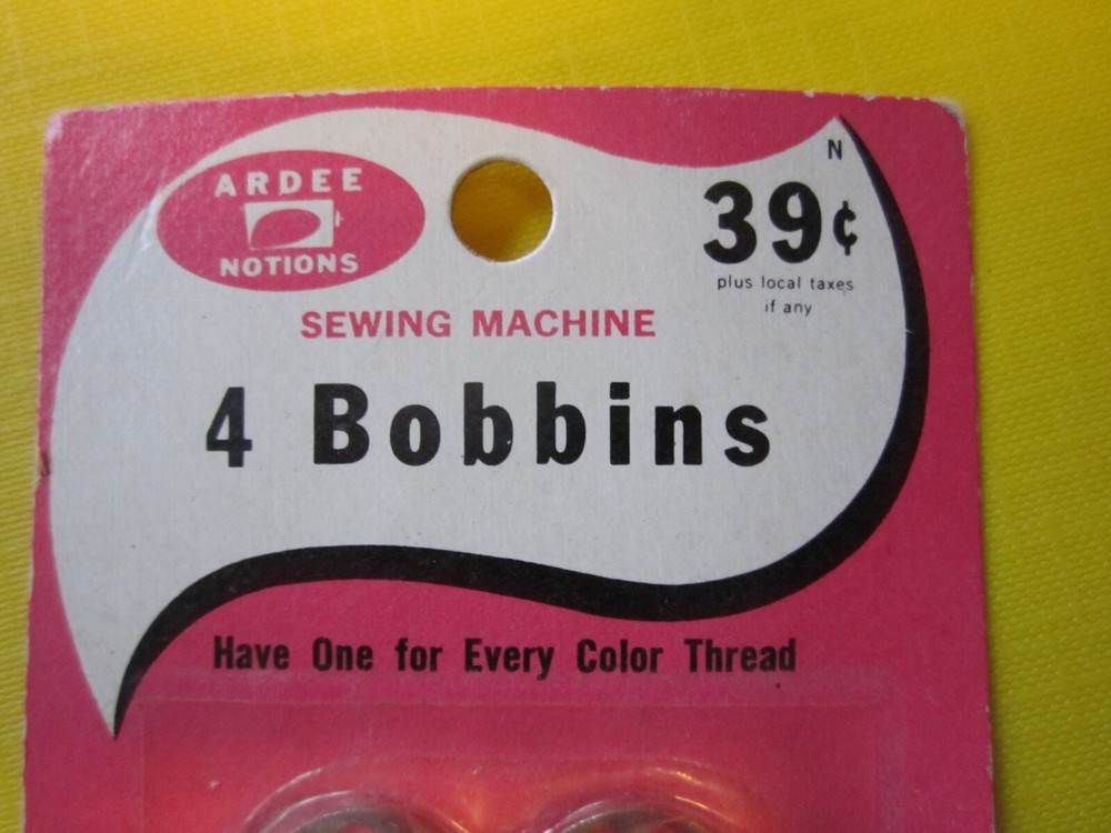 Vintage Ardee Sewing Machine Bobbins 10 hole