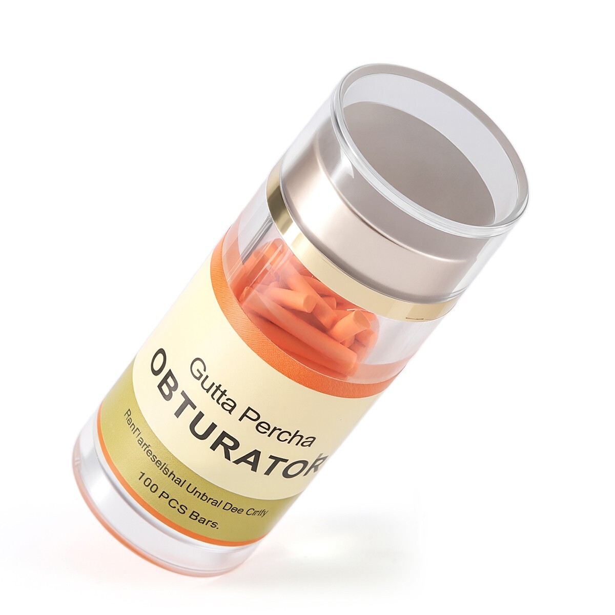 100pcs Dental Endodontic Gutta Percha Pellets Bar for Obturation System Pen/Gun