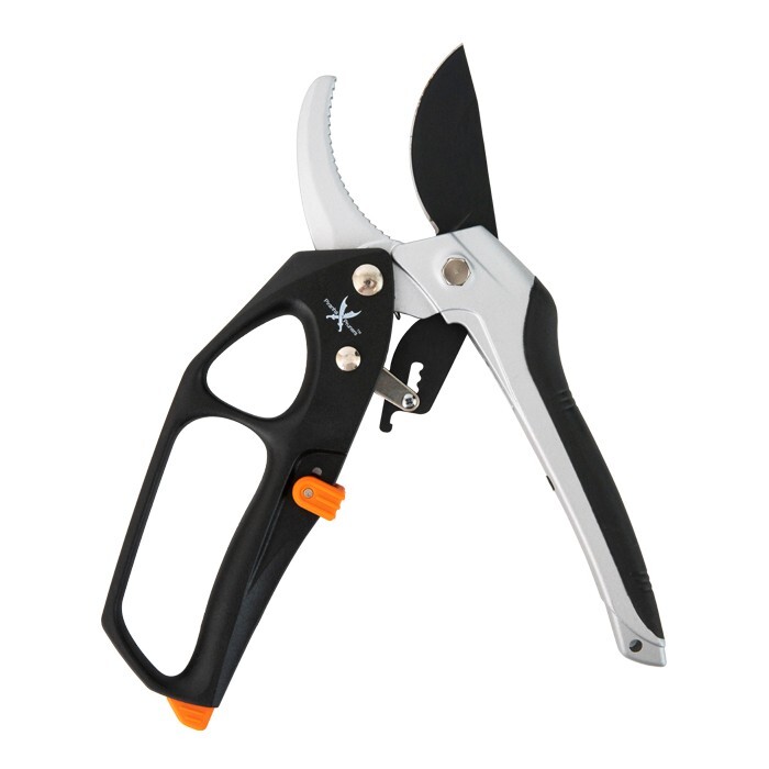 Piranha Pruner XL Pruning Shears Scissors Stainless Steel Blade & Easy Grip