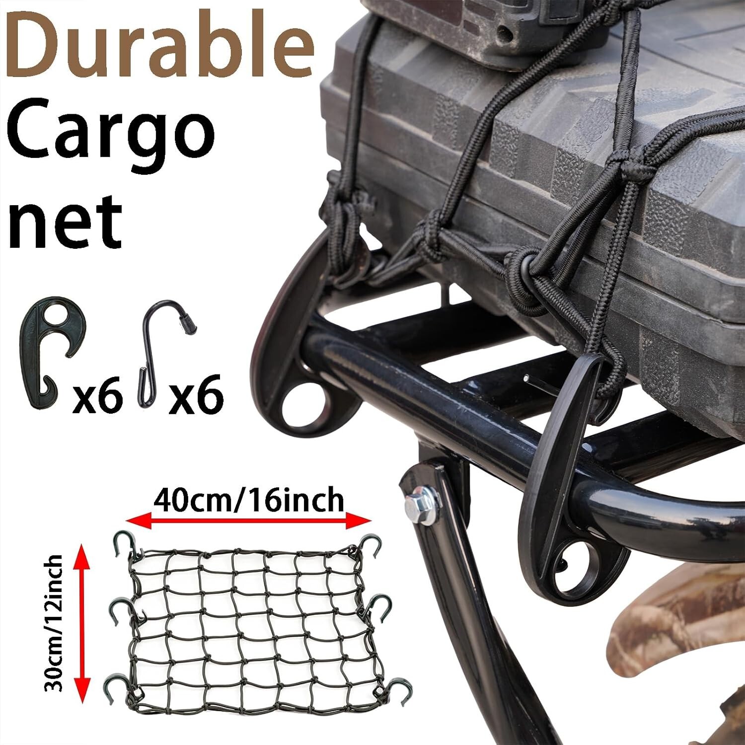 Mini Bike Rear Cargo Rack Assembly Kit for Coleman CT200U EX BT200X, Axis M200