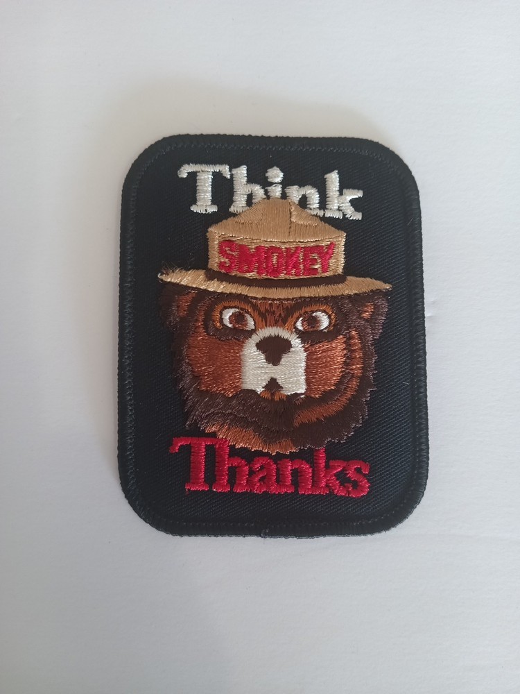 Think Smokey Thanks Patch Free Ship!