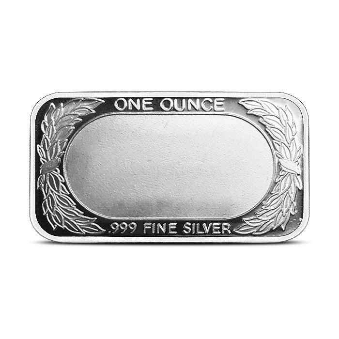 1 oz SilverTowne American Flag Silver Bar