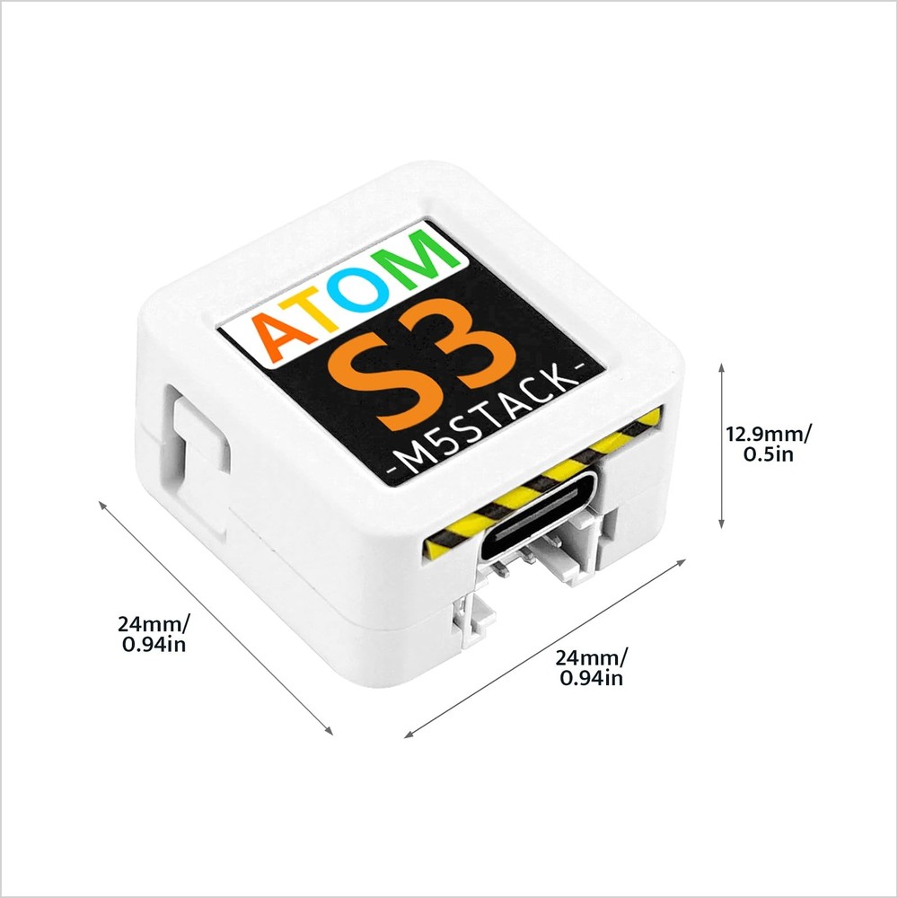 Official ATOMS3 Dev Kit w/ 0.85-inch Screen