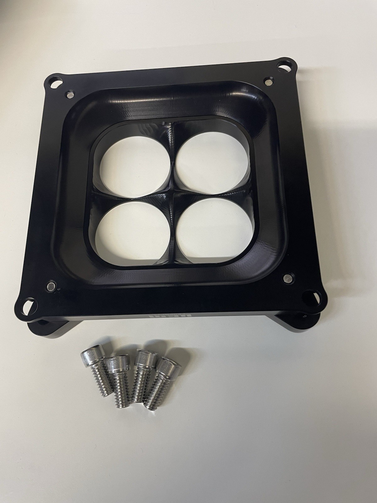 1 Inch tall Blended Cone 4500 Intake to 4150 Carburetor Adaptor Two Piece O-ring