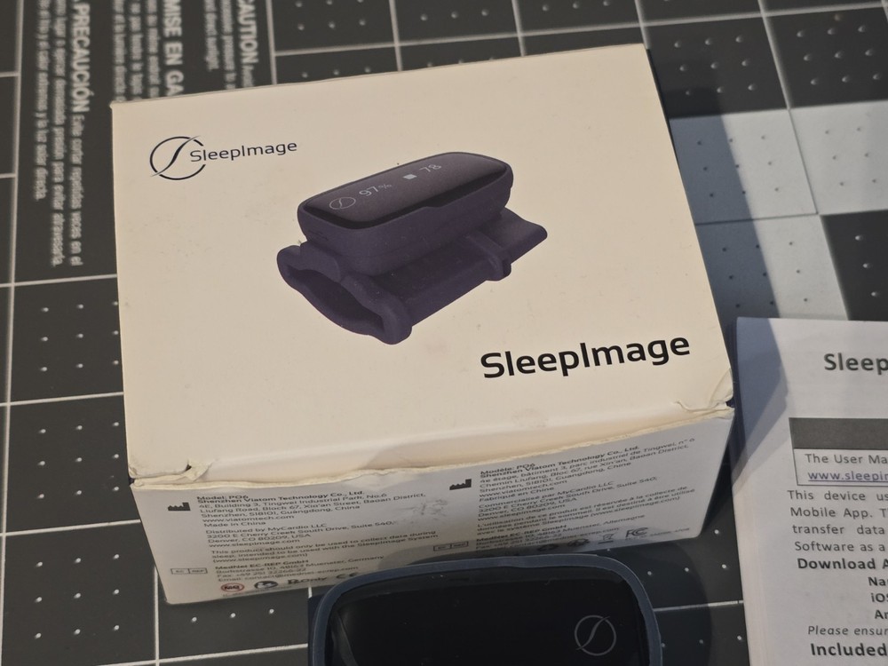 Sleepimage P06 Ring sleep home sleep test device