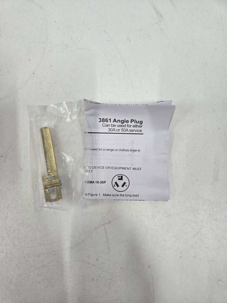 Pass & Seymour Legrand 3861 Angle Plug