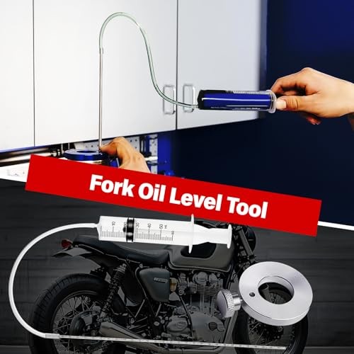 Motorcycle Fork Service Tool Kit Fork Oil Level Tool Fork Spring Compressor
