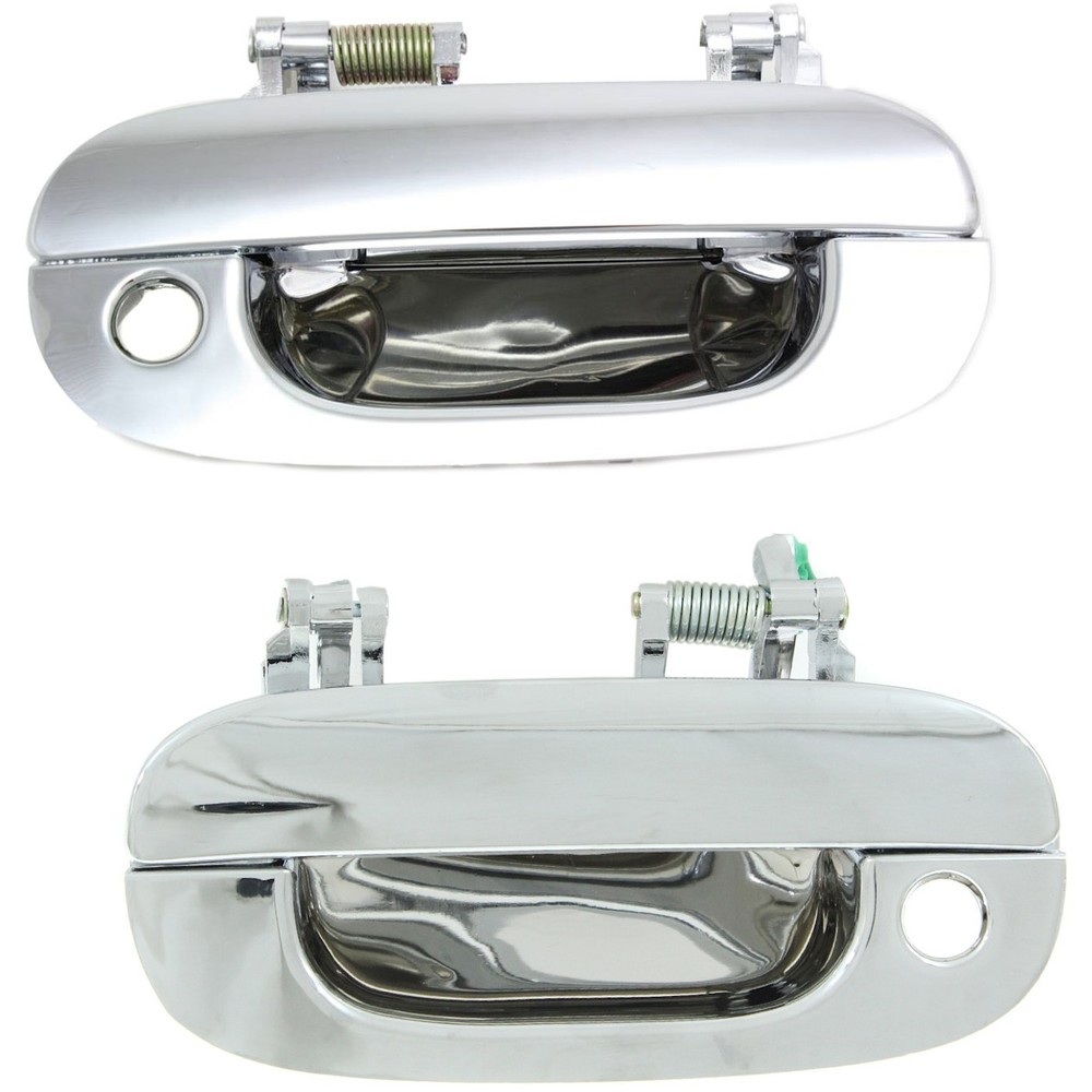 Door Handle Set For 1994-2001 Dodge Ram 1500 Front Outer Chrome 2Pc