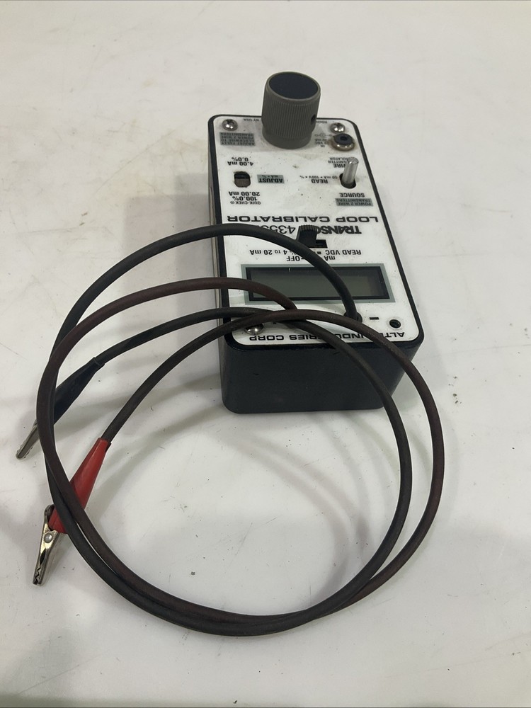 TRANSCAT / ALTEK 4353E LOOP PRECISION PRESSURE CALIBRATOR T2M