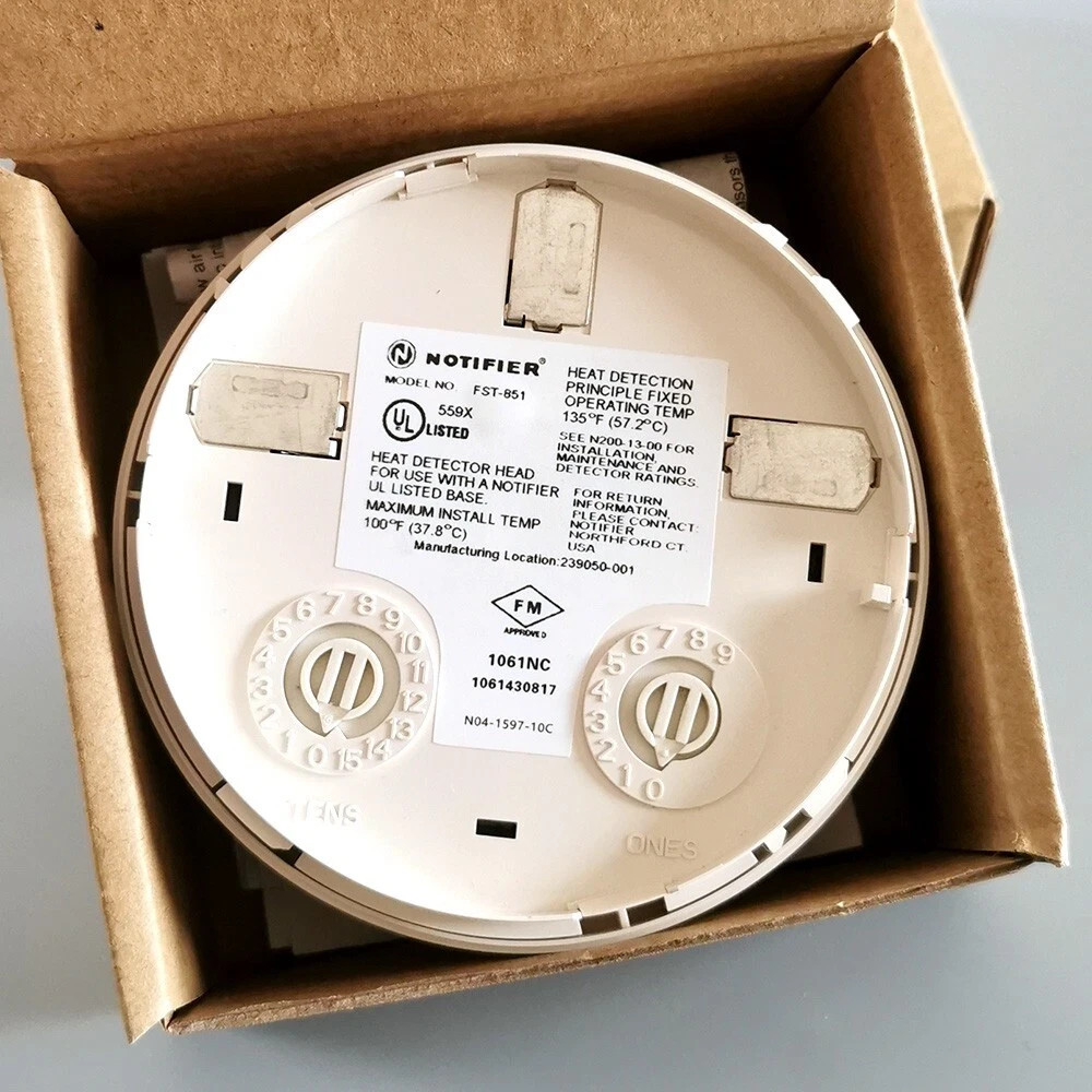 *NEW* NOTIFIER FST-851 HEAT DETECTOR FST 851 FAST SHIPPING