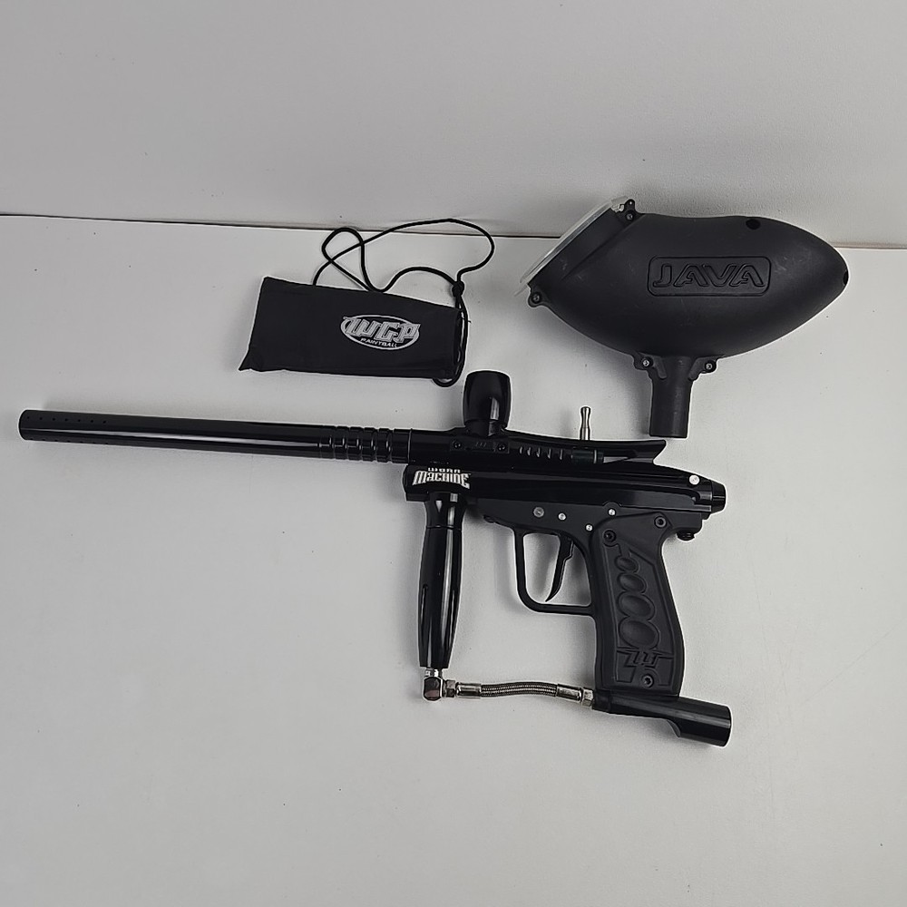 WPG Worr Machine Paintball Gun With JAVA Hopper
