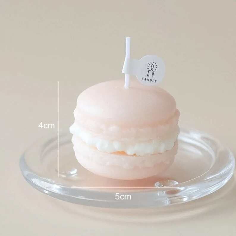 Set Of 3 Macaron Candles