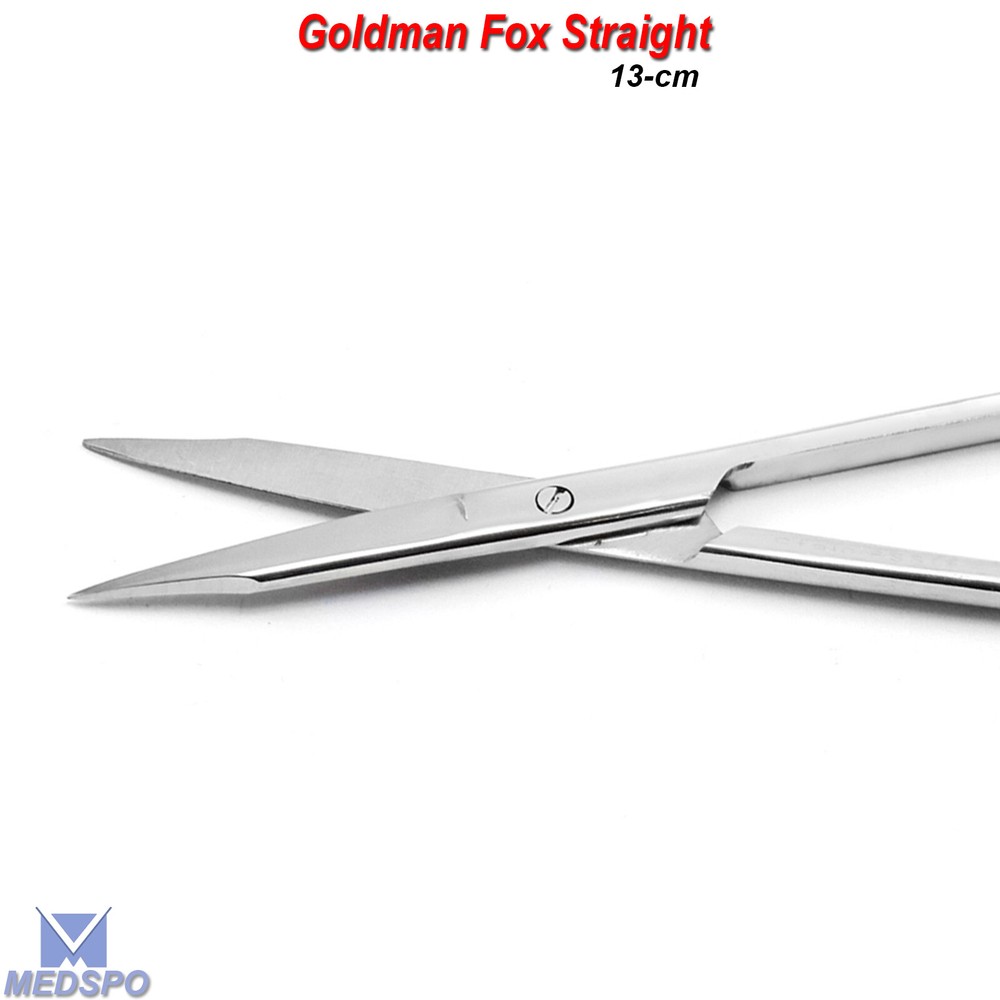 Dental Goldman Fox Operating Scissors Tissue Dissecting Surgical Instruments CE