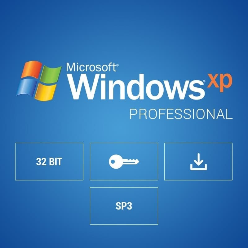Microsoft Window XP Professional 32bit Operation System CD disk