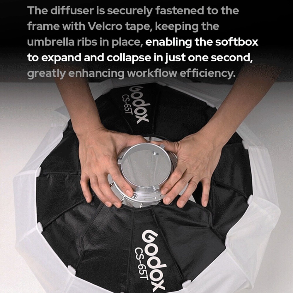 Godox CS-85T 85cm/33.4inch Lantern Softbox Light Modifier Bowens Mount SoftBoxes