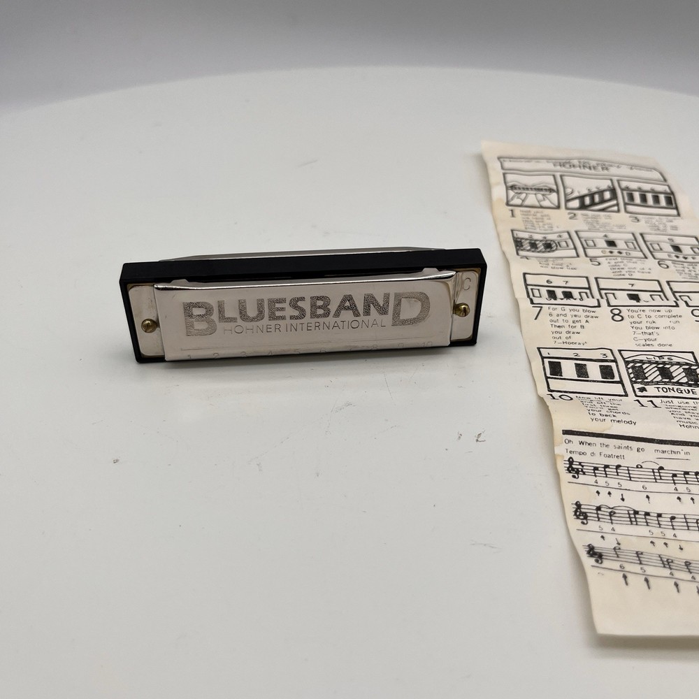 Bluesband Hohner International Harmonica W Instructions