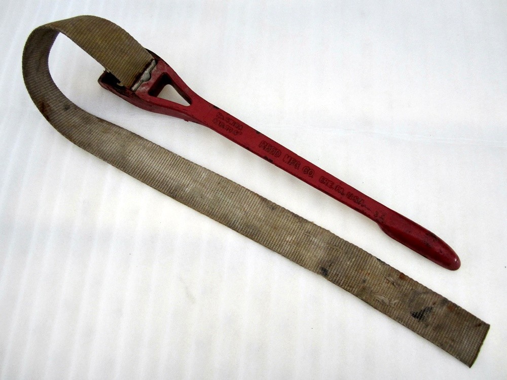 Vintage Reed 5" Capacity Strap Wrench SW18A Made in USA