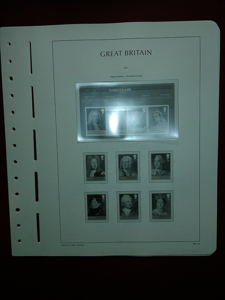 LIGHTHOUSE Commemorative Hingeless album pages Great Britain 2011 Used R2011.3