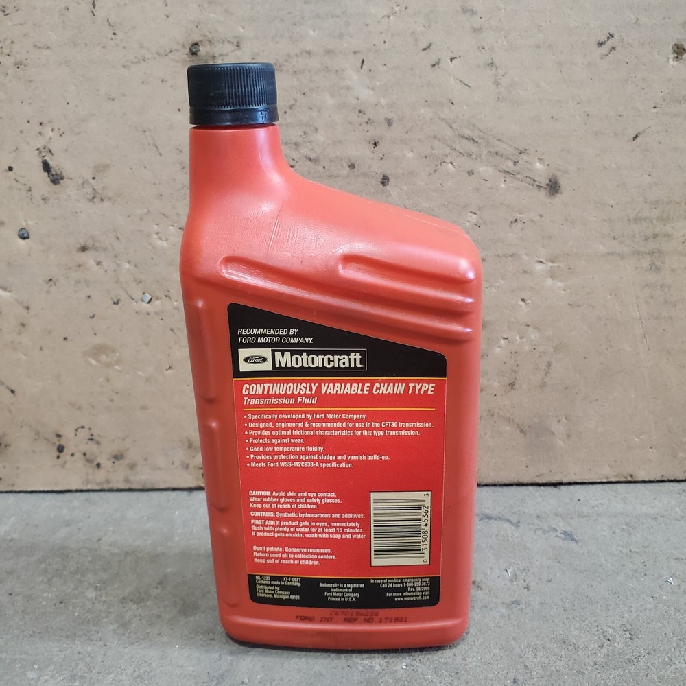 New OEM FORD TRANSMISSION Fluid ATF Continuously Variable Chain Type XT7QCFT