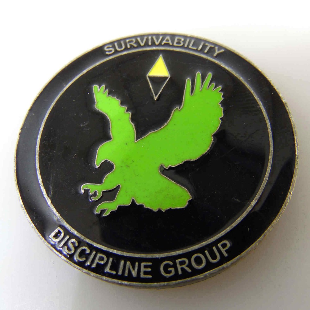 ZEUS SURVIVABILTY DISCIPLINE GROUP CHALLENGE COIN