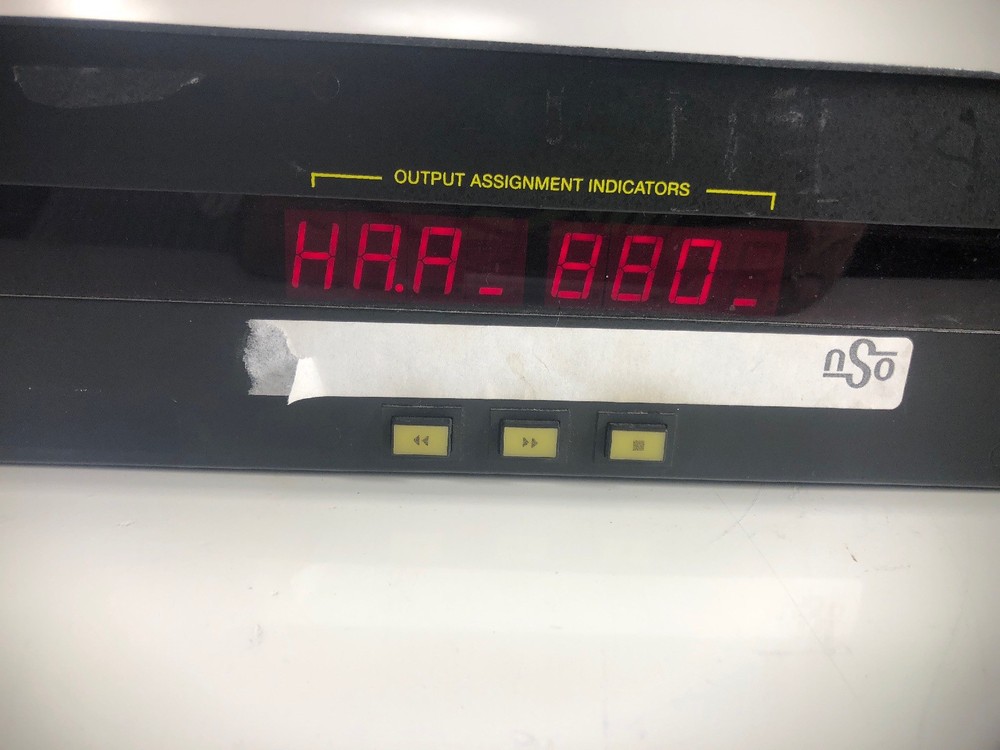 Webb Electronics Video Switcher/Amplifier