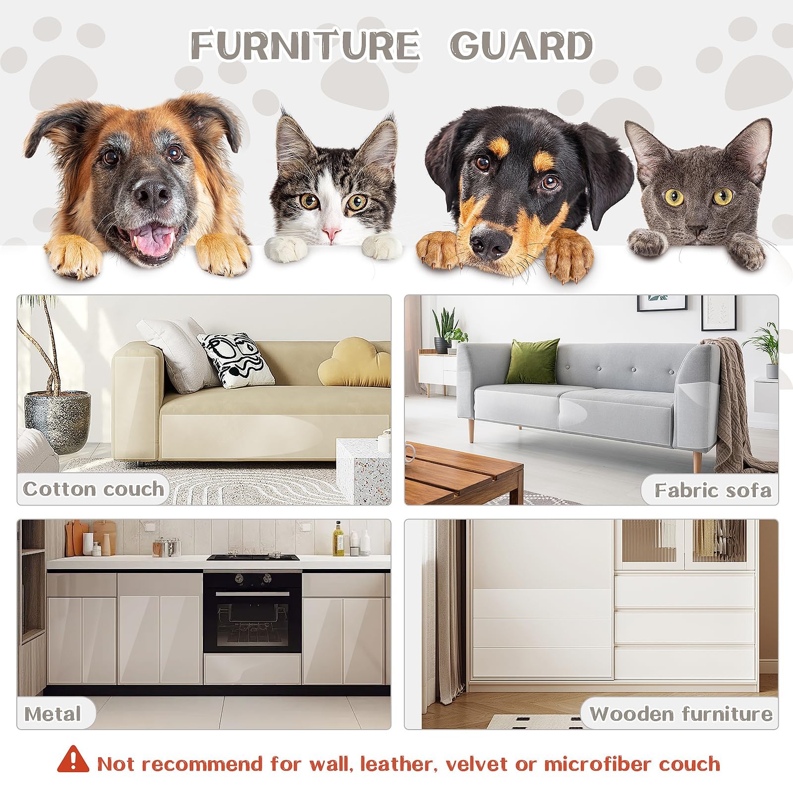 Anti Cat Scratch Furniture Protector, Cat Couch Protector, anti Scratch Furnit