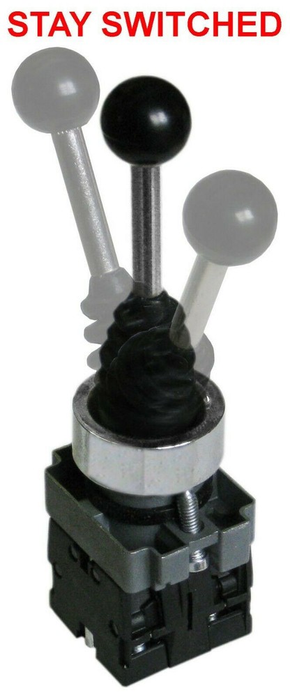 2-Position Wobble Switch Joystick Controller, No Return Spring