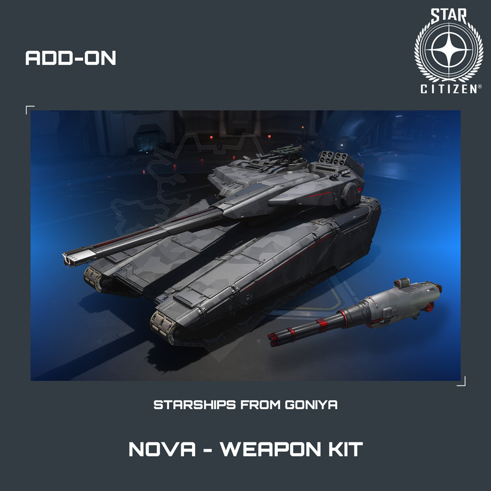STAR CITIZEN - ADD-ONS - NOVA - WEAPON KIT