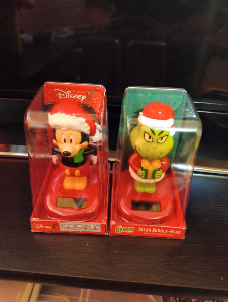 Grinch And Mickey Bobblehead