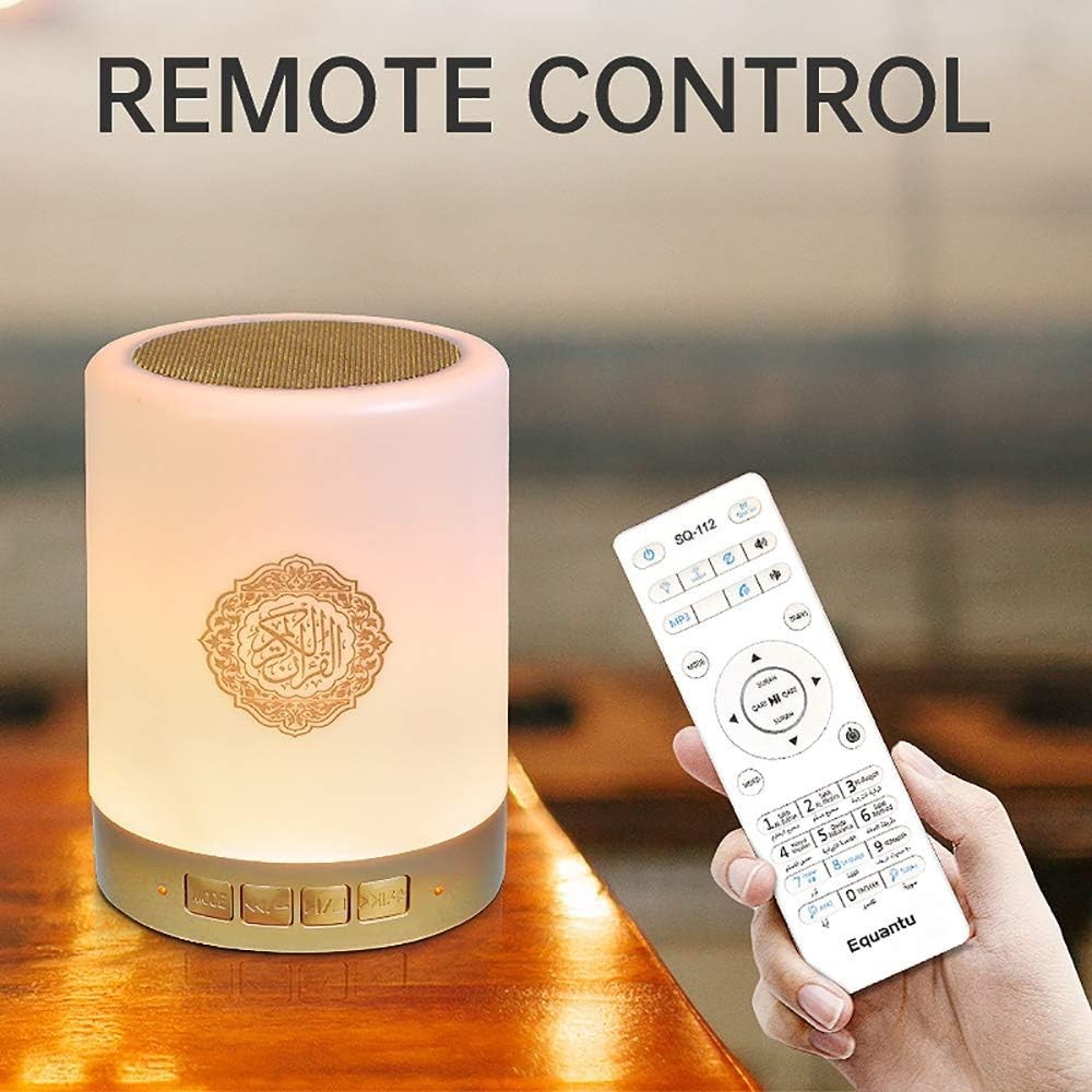 Quran Speaker Lamp Bluetooth Cube with Remote APP Control Quran Recitations