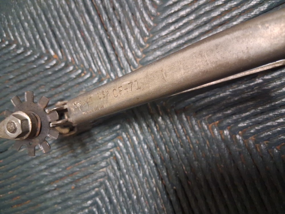 Vintage Snap On CF71 Spark Plug Gapping Tool Speed Gapper