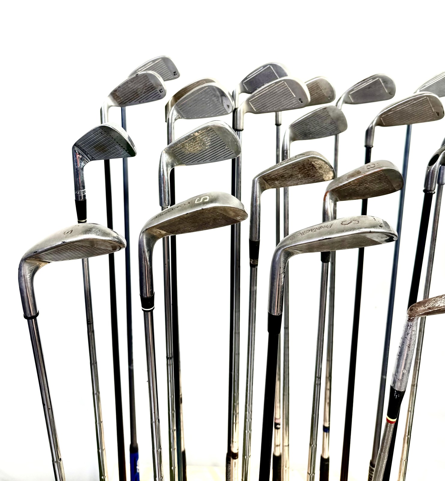 Wholesale Lot of 24 Golf Clubs - Right Handed - Assorted Irons and Wedges