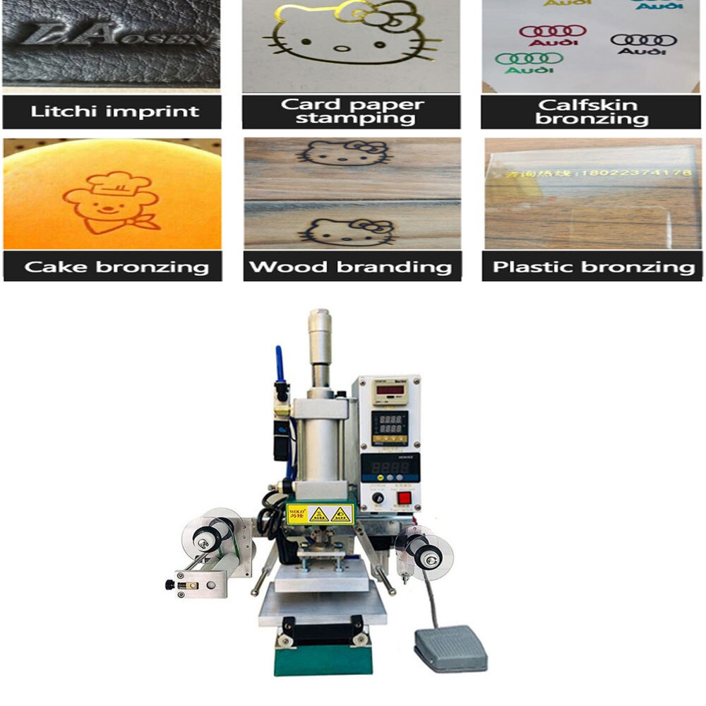 Stamping Machine Streaming Numbering Machine Pneumatic Automatic Roll Paper