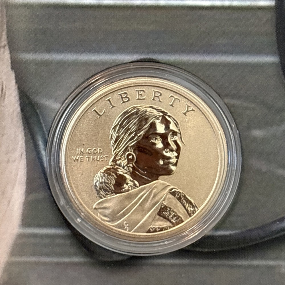 2016 US Mint Code Talkers Native American $1 Coin & Currency (LOW SERIAL) Set