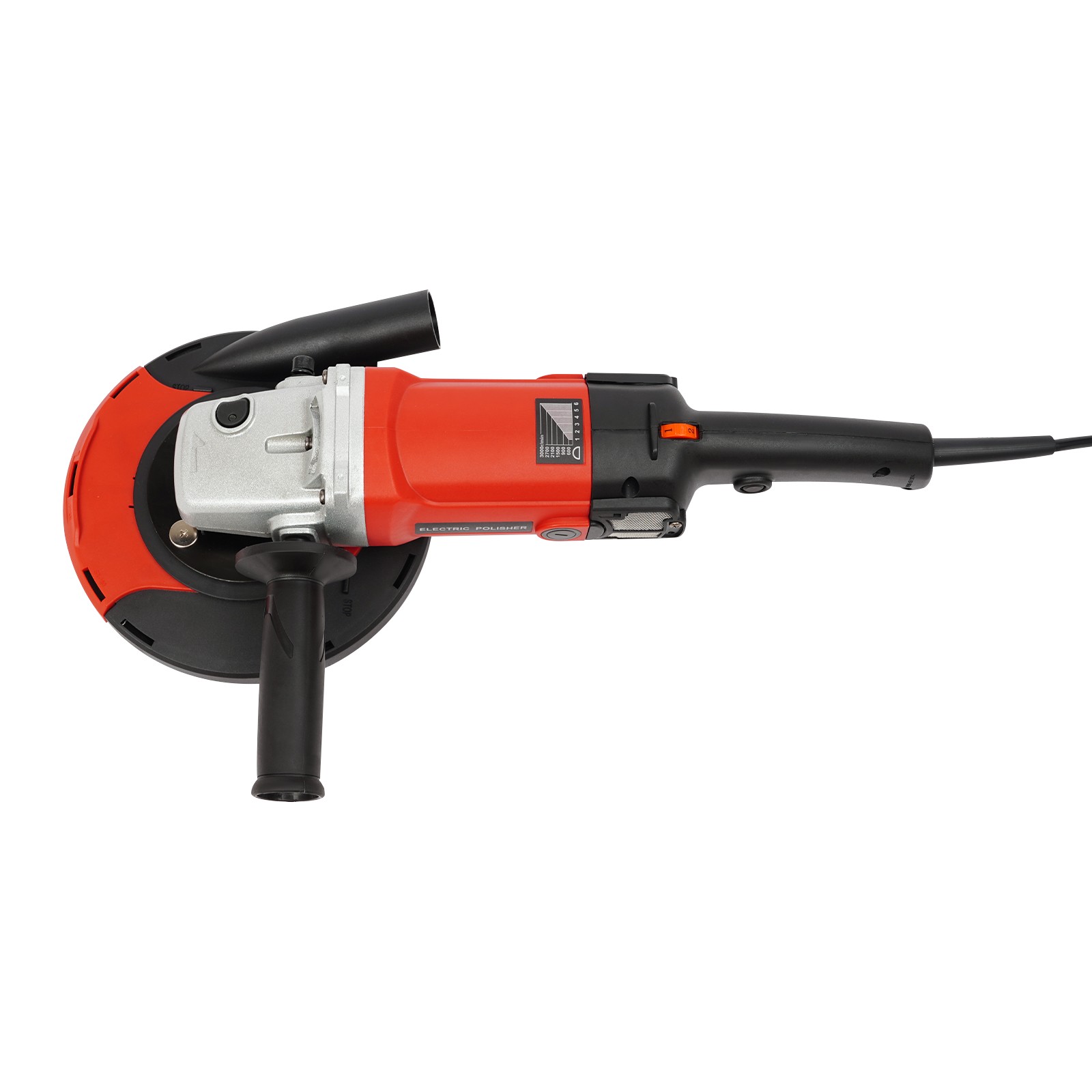 Handhold Concrete Grinder Adjustable Grinding Machine with Dust Extraction Port