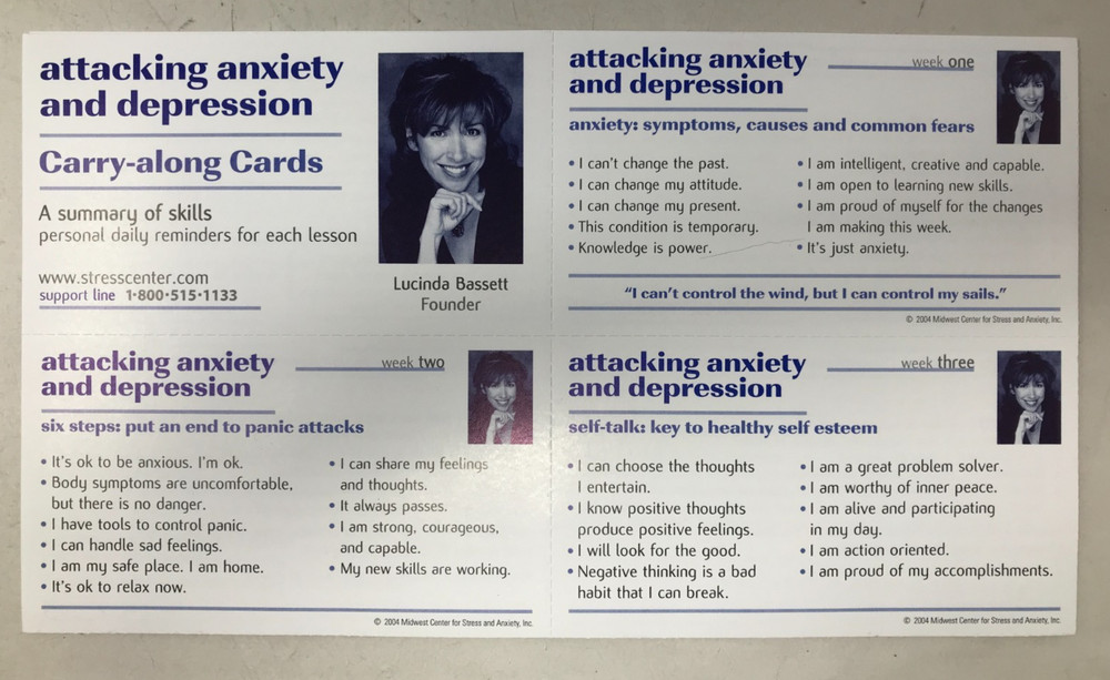 Attacking Anxiety & Depression Course Complete Box Set (1996) E-117
