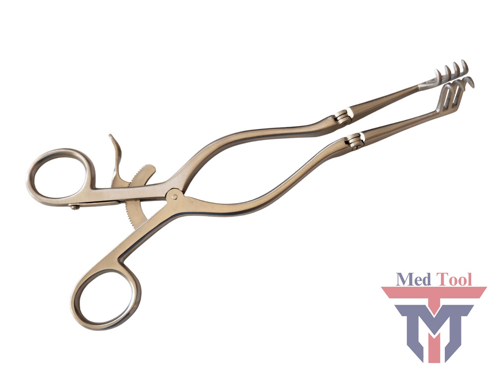 BECKMAN-Weitlaner Retractor 9" 3x4 Sharp Surgical Instruments