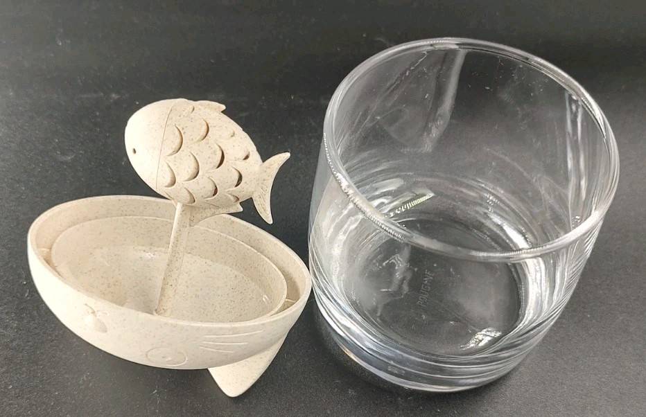 Anya Cat Cup With Fish Tea Infuser