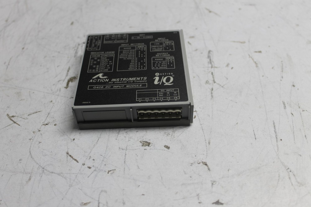 Action Instruments Q406-A002 Isolator Dc Input Module Action I/Q