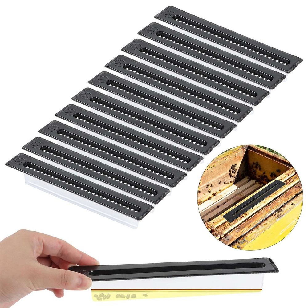 20Pcs Plastic Small Bee Hive Beetle Blaster Beehive Beetle Traps Beekeeping Tool