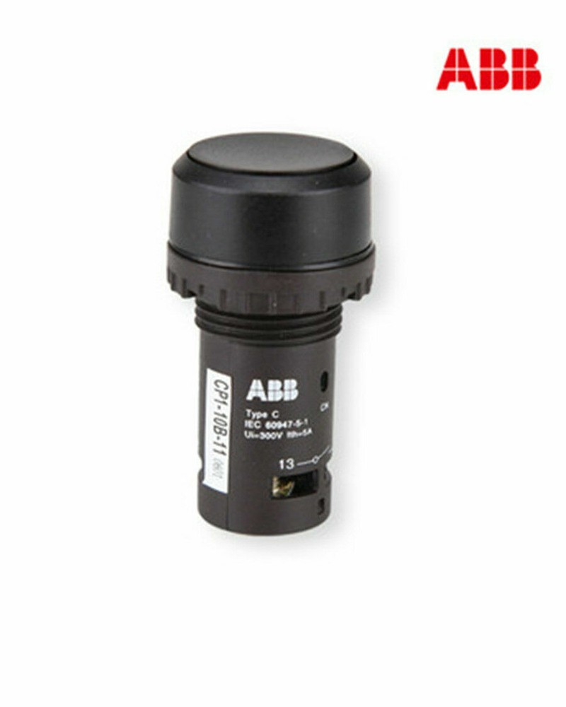 ABB CP1-10B-11 Black Push Button Switches new