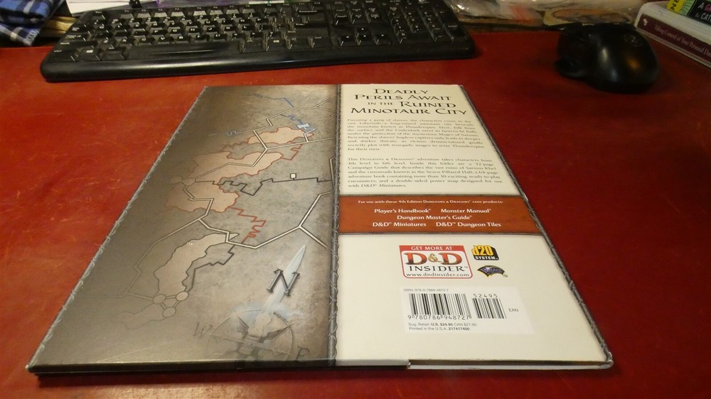 D&D 4.0: Heroic Tier Module H2: Thunderspire Labyrinth - no map