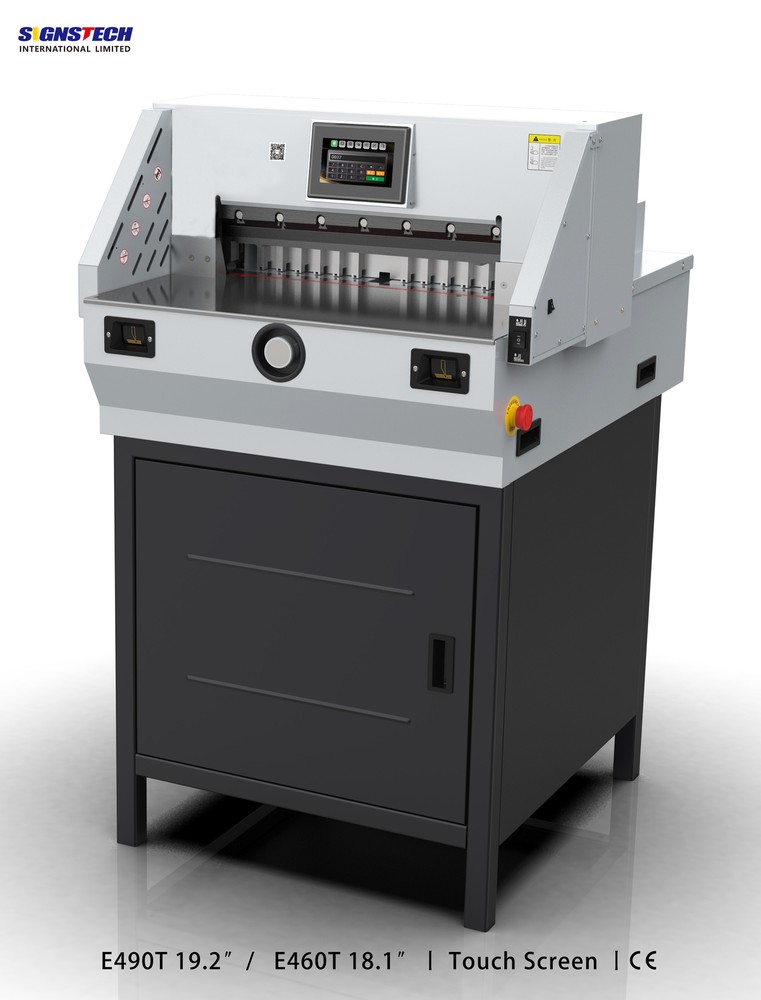 460mm 18.1" Digital Paper Guillotine Cutter Stack Cutting Trimmer Programmable