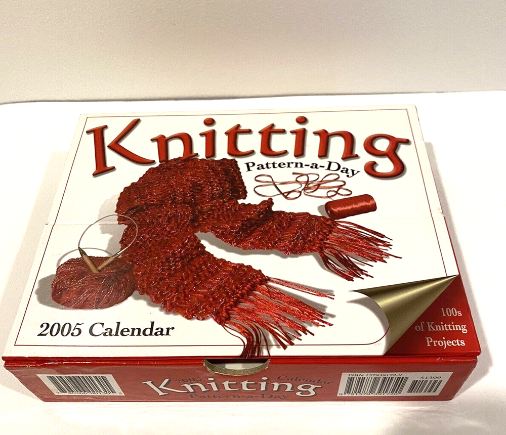 Knitting pattern a day (incomplete) 2005 Calendar
