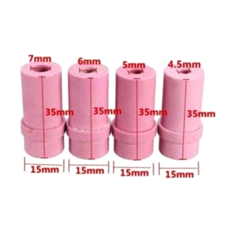 10Pcs Ceramic Nozzle Sandblasting Nozzle Tip Replacement Parts